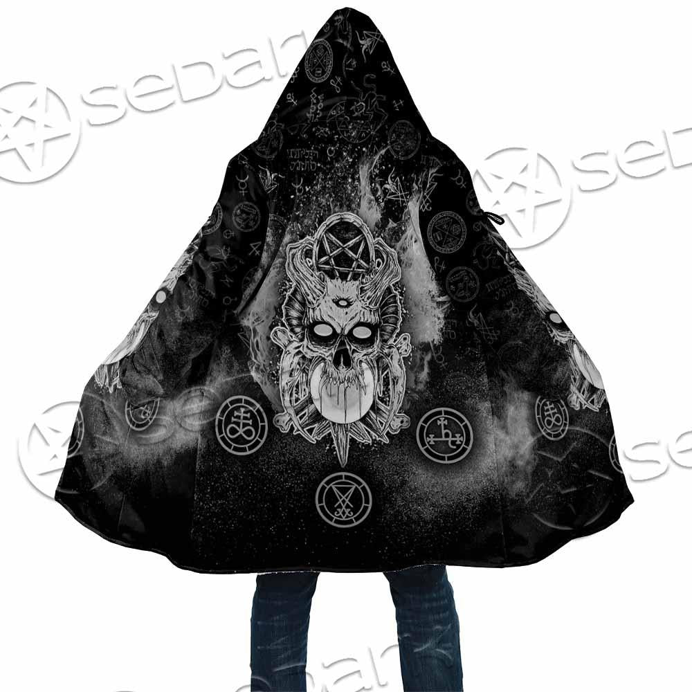 Skull Pentagram Scary SED-0803 Cloak