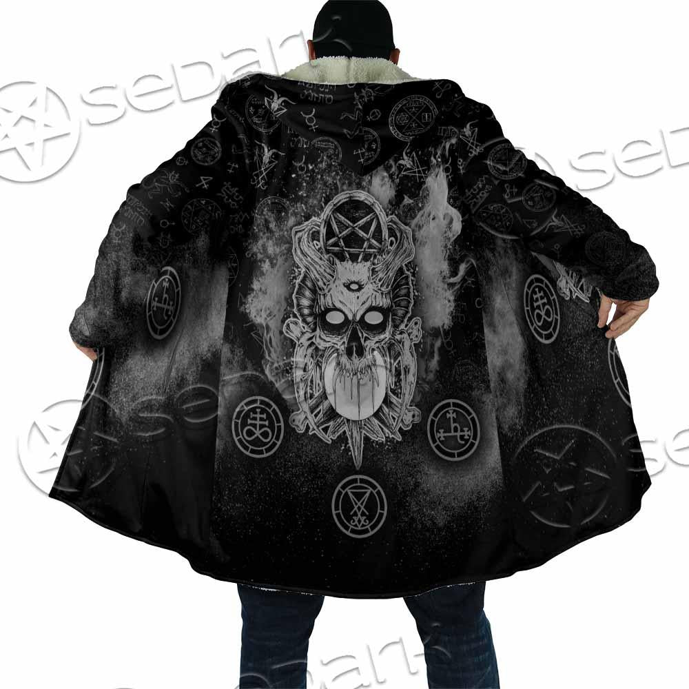 Skull Pentagram Scary SED-0803 Cloak