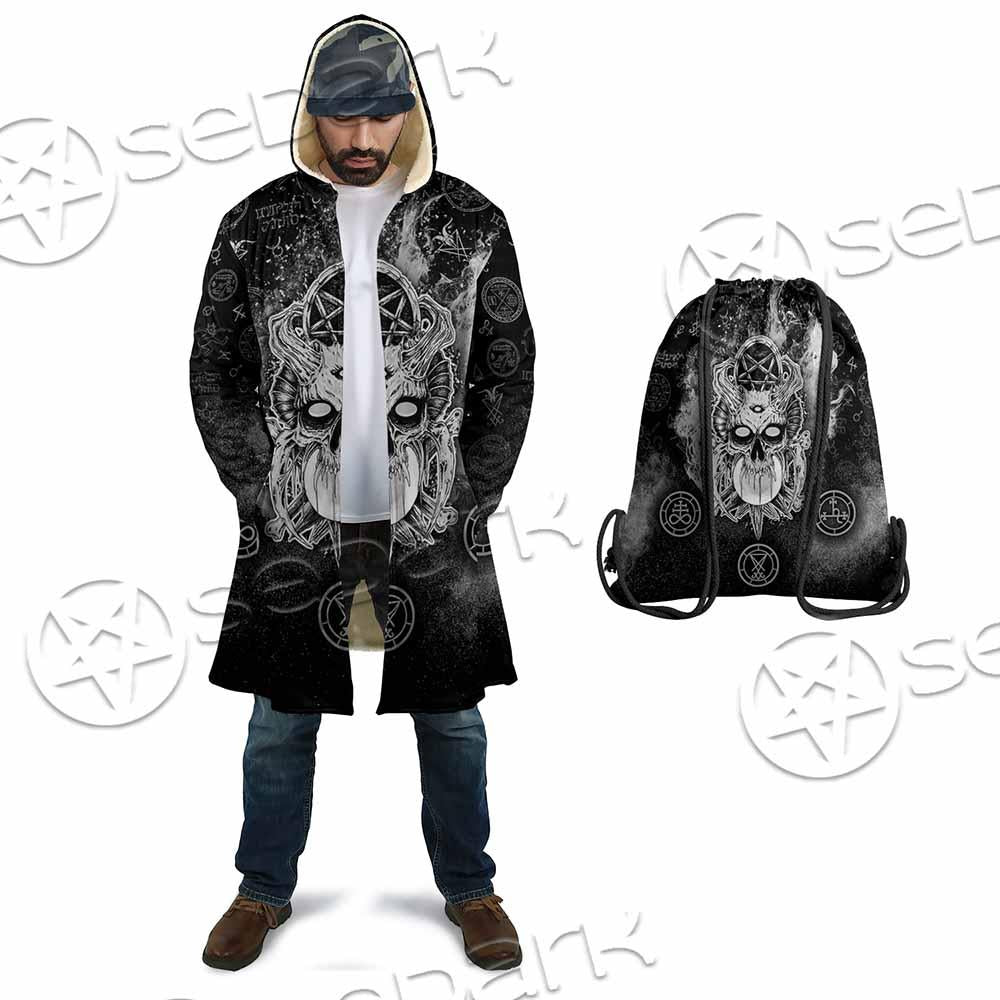 Skull Pentagram Scary SED-0803 Cloak