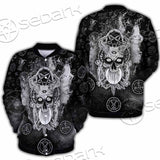 Skull Pentagram Scary SED-0803 Button Jacket