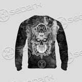 Skull Pentagram Scary SED-0803 Unisex Sweatshirt
