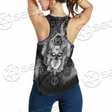 Skull Pentagram Scary SED-0803 Women Tank Top