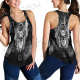 Skull Pentagram Scary SED-0803 Women Tank Top