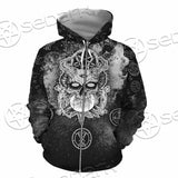 Skull Pentagram Scary SED-0803 Hoodie & Zip Hoodie