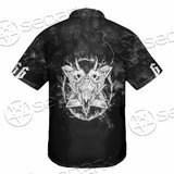 Skull Goat Head 666 SED-0808 Shirt Allover