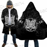 Skull Goat Head 666 SED-0808 Cloak