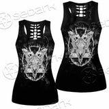 Skull Goat Head 666 SED-0808 Women Tank Top