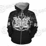 Skull Goat Head 666 SED-0808 Hoodie & Zip Hoodie