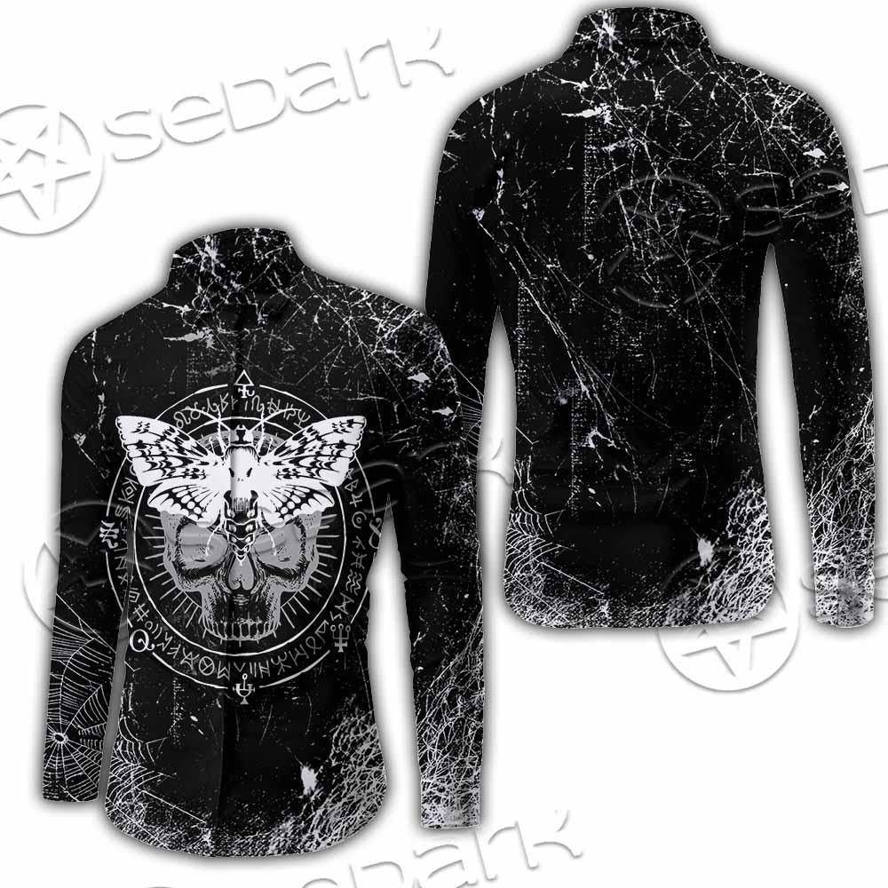 Goth Death Moth SED-0838 Shirt Allover