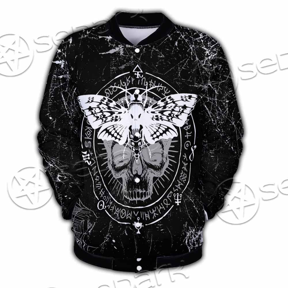 Goth Death Moth SED-0838 Button Jacket