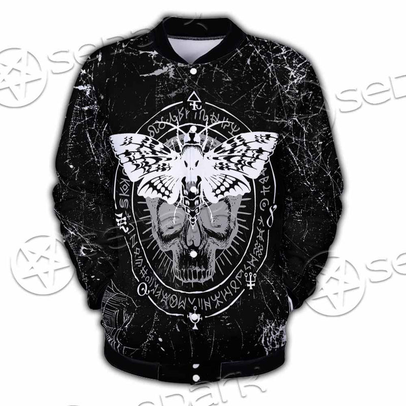 Goth Death Moth SED-0838 Button Jacket