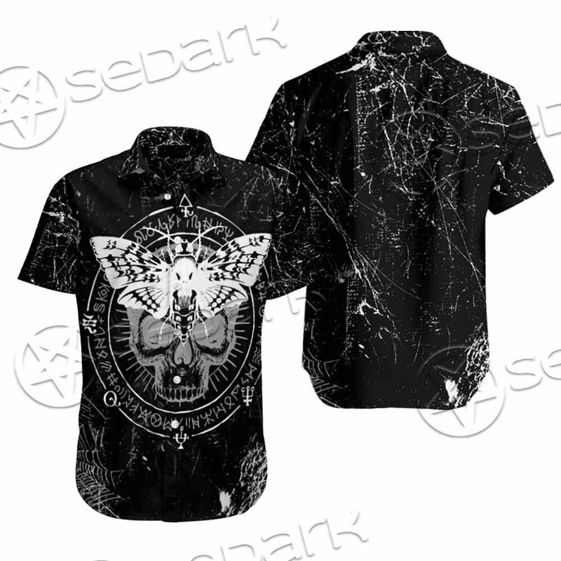 Goth Death Moth SED-0838 Shirt Allover