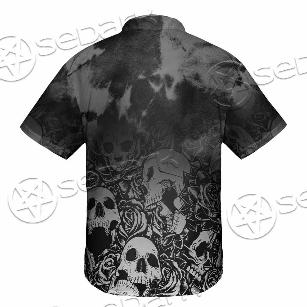 Skull Rose Snake Brimstone SED-0850 Shirt Allover
