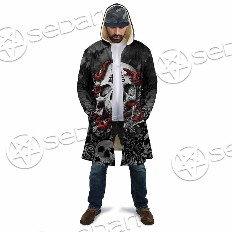 Skull Rose Snake Brimstone SED-0850 Cloak