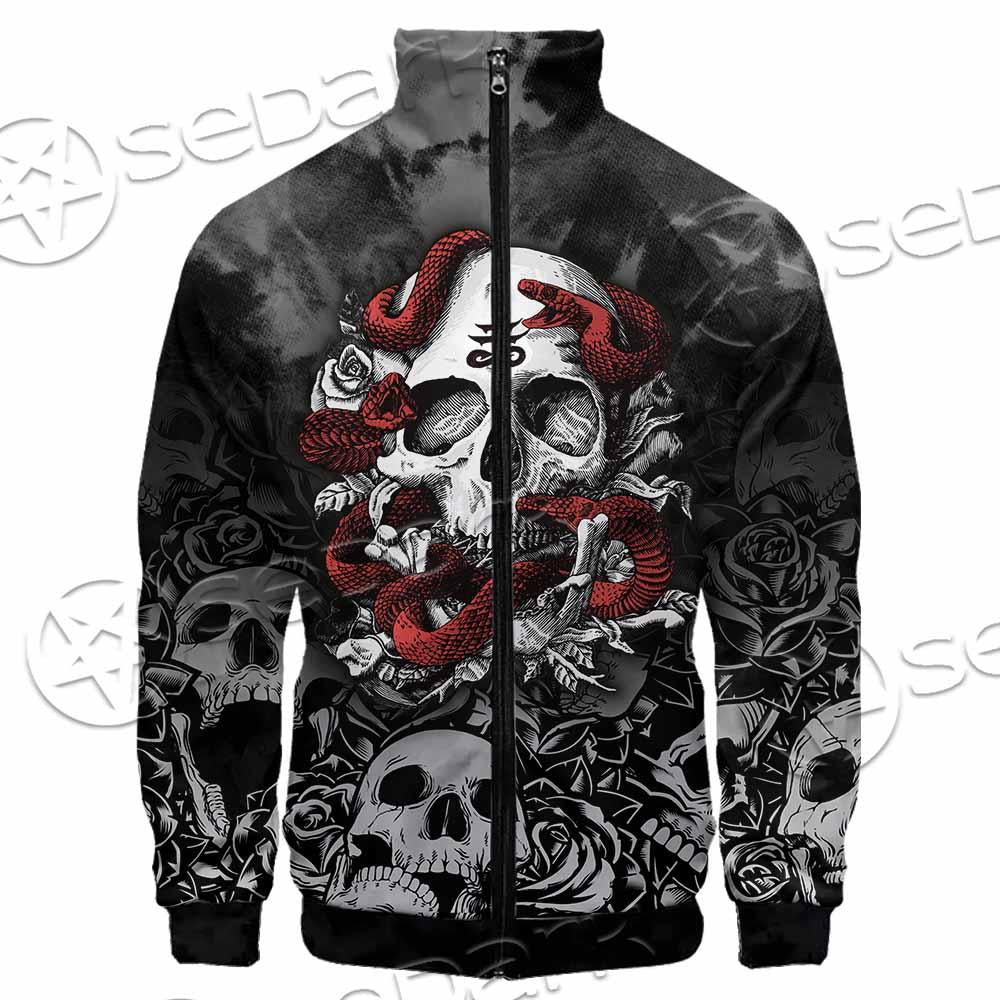 Skull Rose Snake Brimstone SED-0850 Jacket