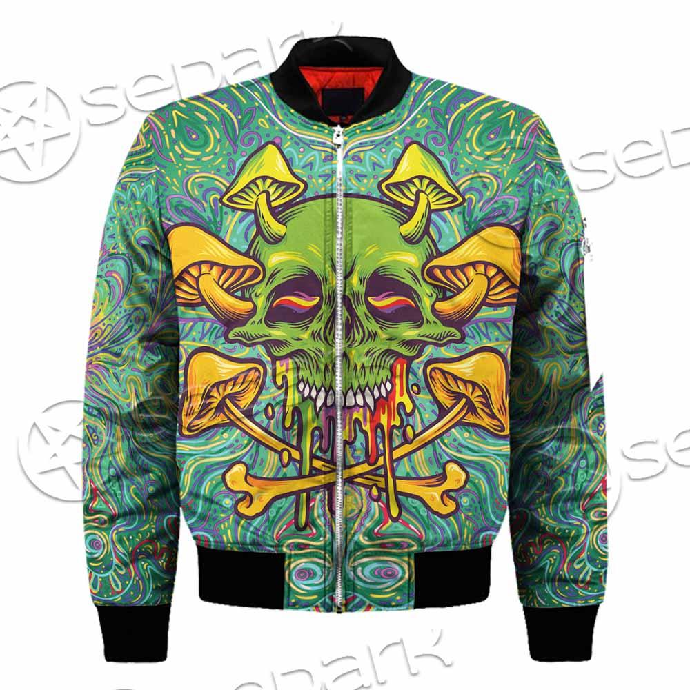 Sugar Skull Magic Mushrooms Psychedelic 1 SED-0867 Jacket