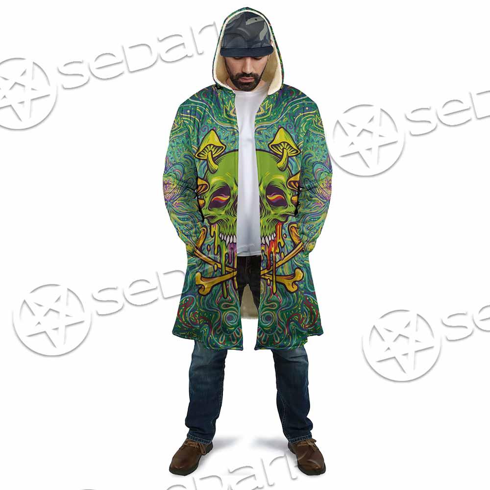 Sugar Skull Magic Mushrooms Psychedelic 1 SED-0867 Cloak
