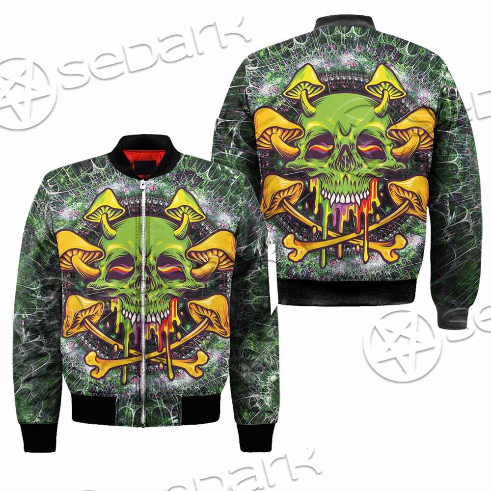 Sugar Skull Magic Mushrooms Psychedelic 2 SED-0868 Jacket