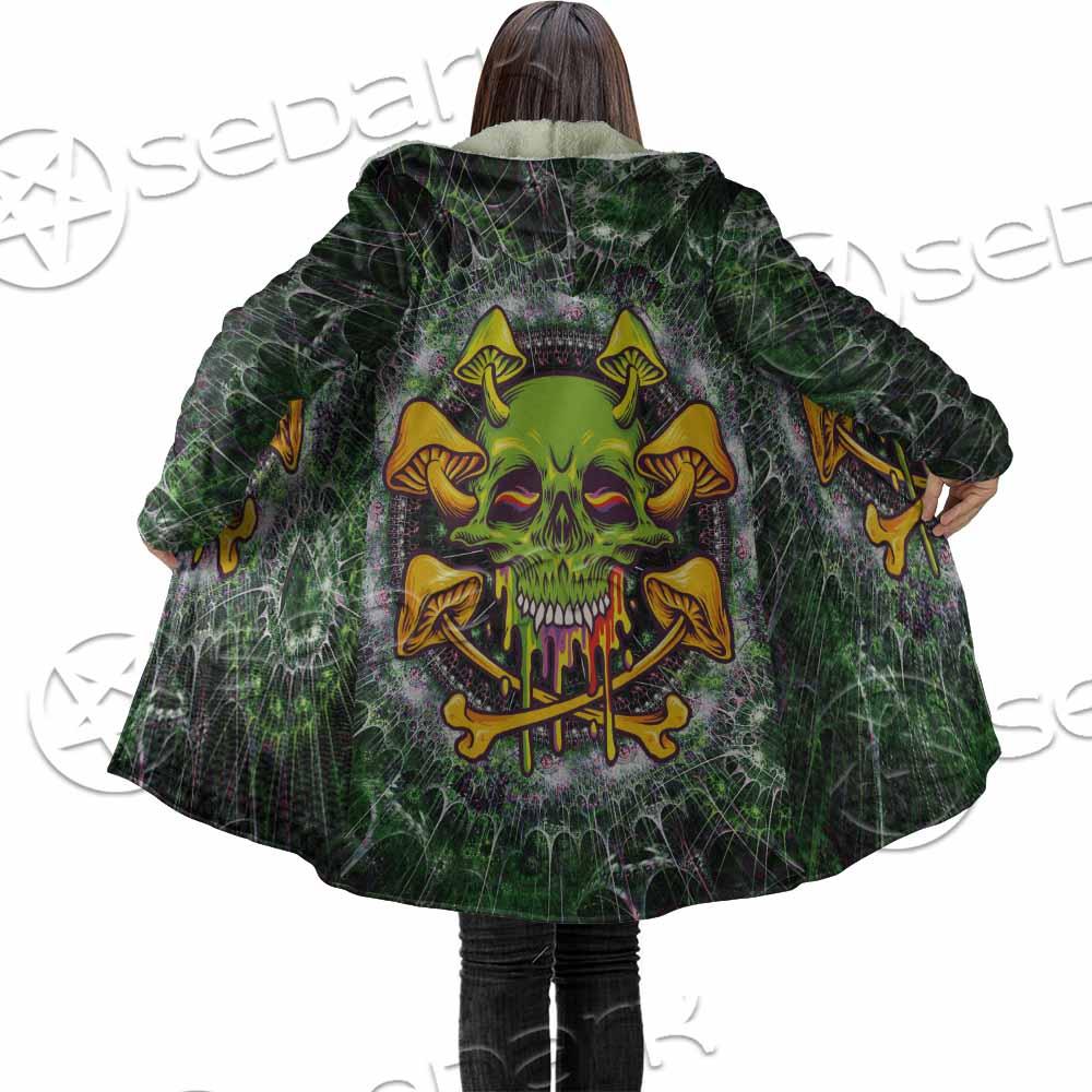 Sugar Skull Magic Mushrooms Psychedelic 2 SED-0868 Cloak
