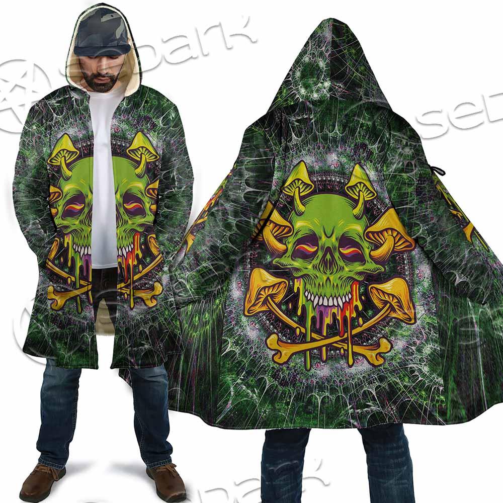 Sugar Skull Magic Mushrooms Psychedelic 2 SED-0868 Cloak