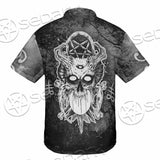 Skull Crossbones 666 SED-0912 Shirt Allover