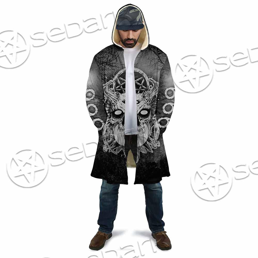 Skull Crossbones 666 SED-0912 Cloak