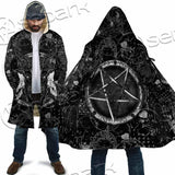 Skull Goat Head 666 SED-0974 Cloak