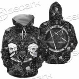 Skull Goat Head 666 SED-0974 Hoodie & Zip Hoodie