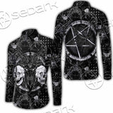 Skull Goat Head 666 SED-0974 Shirt Allover