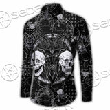 Skull Goat Head 666 SED-0974 Shirt Allover