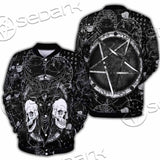 Skull Goat Head 666 SED-0974 Button Jacket