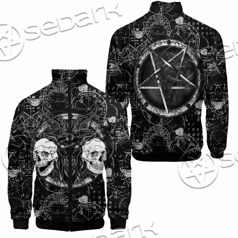 Skull Goat Head 666 SED-0974 Jacket