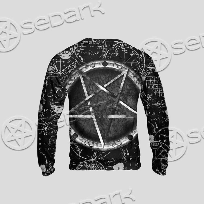 Skull Goat Head 666 SED-0974 Unisex Sweatshirt