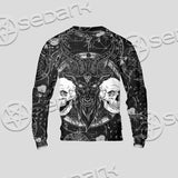 Skull Goat Head 666 SED-0974 Unisex Sweatshirt