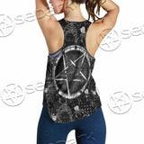 Skull Goat Head 666 SED-0974 Women Tank Top