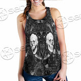 Skull Goat Head 666 SED-0974 Women Tank Top