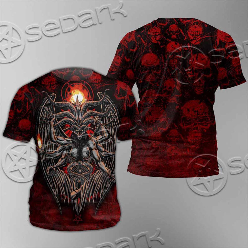 Skulls Baphomet SED-0975 Unisex T-shirt