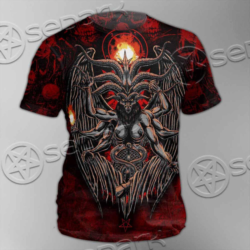 Skulls Baphomet SED-0975 Unisex T-shirt