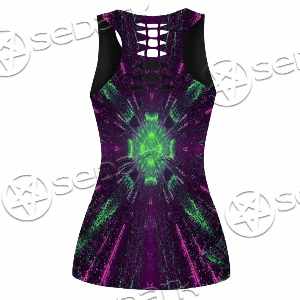 Futuristic Science-Fiction Abstract SED-0996 Women Tank Top