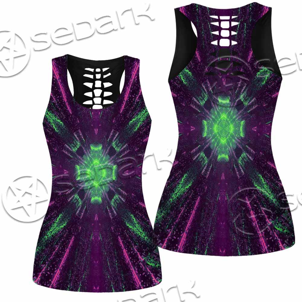 Futuristic Science-Fiction Abstract SED-0996 Women Tank Top