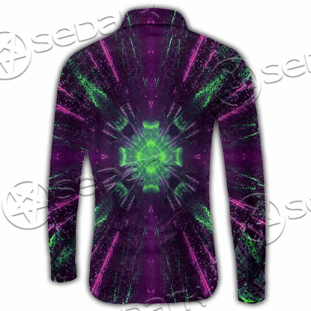Futuristic Science-Fiction Abstract SED-0996 Shirt Allover