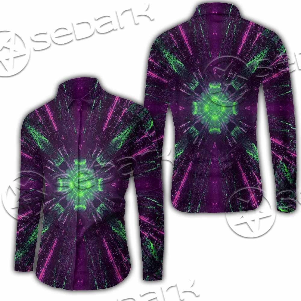 Futuristic Science-Fiction Abstract SED-0996 Shirt Allover