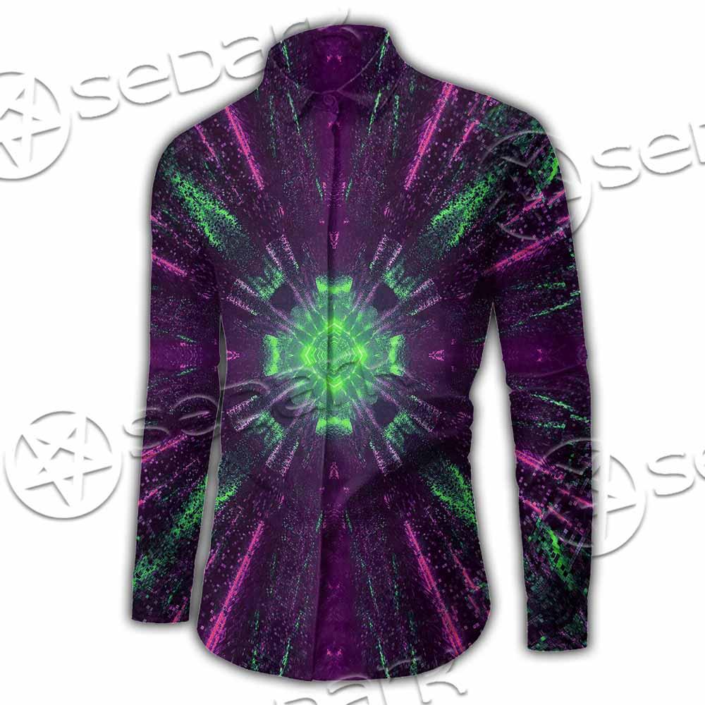 Futuristic Science-Fiction Abstract SED-0996 Shirt Allover