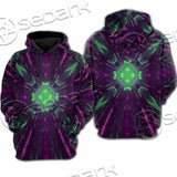 Futuristic Science-Fiction Abstract SED-0996 Hoodie & Zip Hoodie Raglan