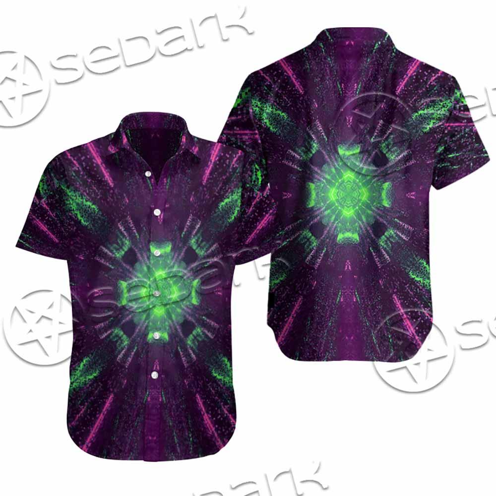 Futuristic Science-Fiction Abstract SED-0996 Shirt Allover