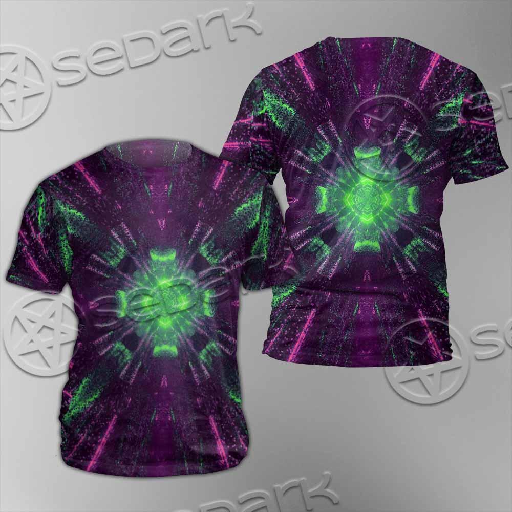 Futuristic Science-Fiction Abstract SED-0996 Unisex T-shirt