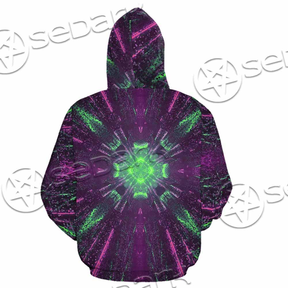Futuristic Science-Fiction Abstract SED-0996 Hoodie & Zip Hoodie