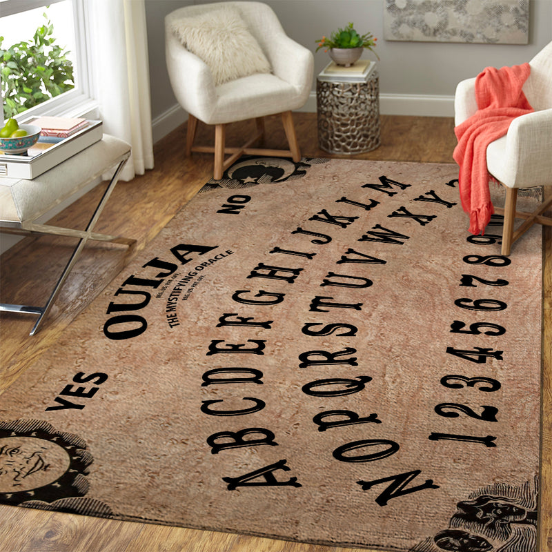 Gothic Ouija Board SED-1068 Area Rug