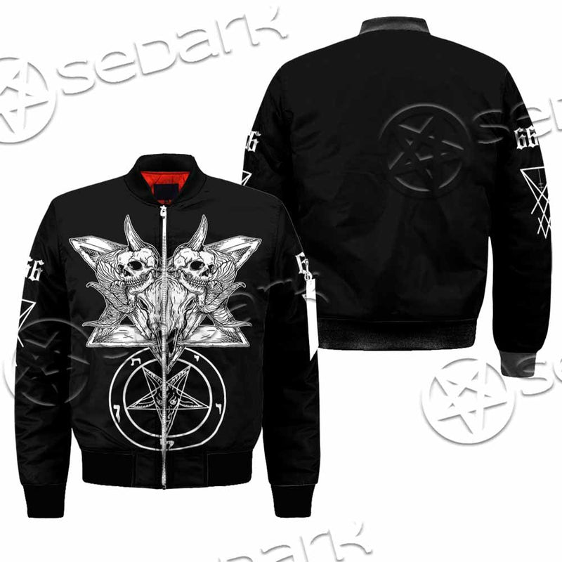 Skull Baphomet Satanism SED-1080 Jacket