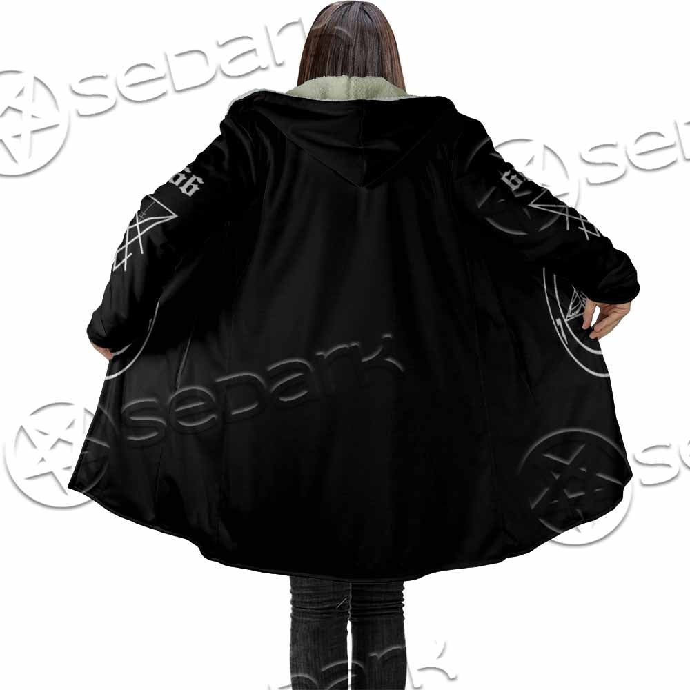 Skull Baphomet Satanism SED-1080 Cloak
